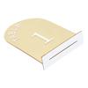 20PCS Gold Table Numbers Acrylic Party Table Numbers Wedding Table Numbers Sign 10*3*15cm