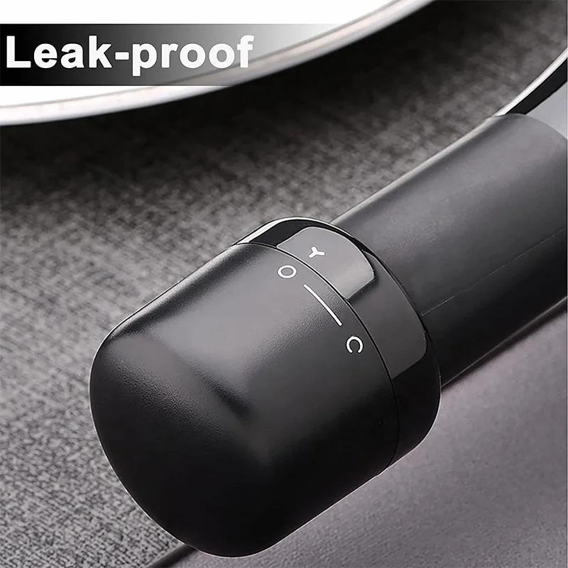 Reusable Vacuum Silicone Wine Bottle Stopper with Twist Lock Leak-proof Champagne Cap Wine Bottle Plug for Keep Fresh Bar Tools