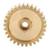 Spur Gear Brass 30 Tooth for Servo 25 Tooth Spline 0.8 Mod Industrial Robot Part 4305?0025?0030