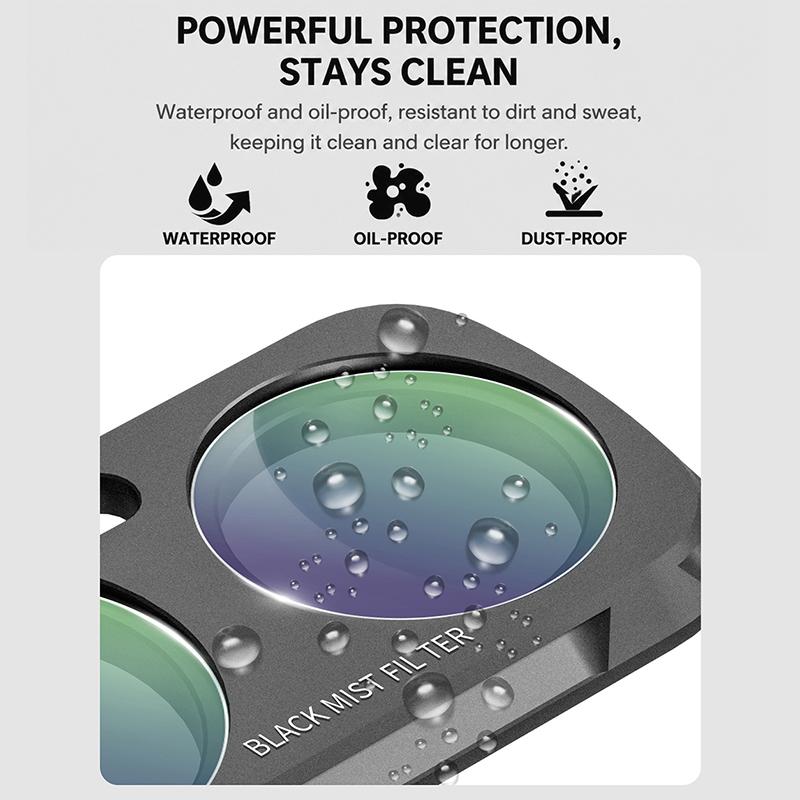 For Insta360 Luna Ultra Magnetic Lens Filter Uv Cpl Vnd Nd2-32 1/4 Black Mist Night Filter Vlog Filter Kit Camera Accessories