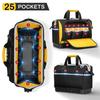 Tool Bag Multi-Pockets Electrician Caddy With Waterproof Hard Base Detailing Bag For Home Repairs Garage Storage bag
