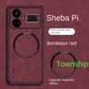 For Nubia Z80 Ultra Case Soft PU Skin With Magnetic Protective Back Cover Case For Nubia Z80 Z70 Z60 Ultra Z60S Pro Phone Shell