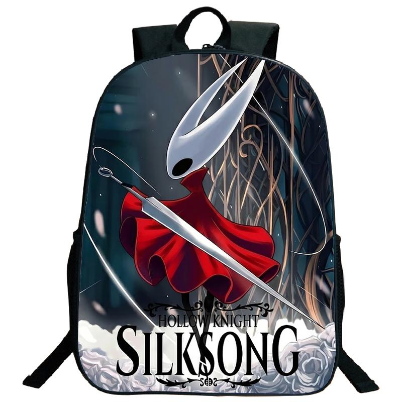 Hollow Knight 2 Backpack Silksong School Bag Hornet Fridge Magnet Boy Children Kid Child Teenager Schoolbag Primary Bookbag Teen Bagpack