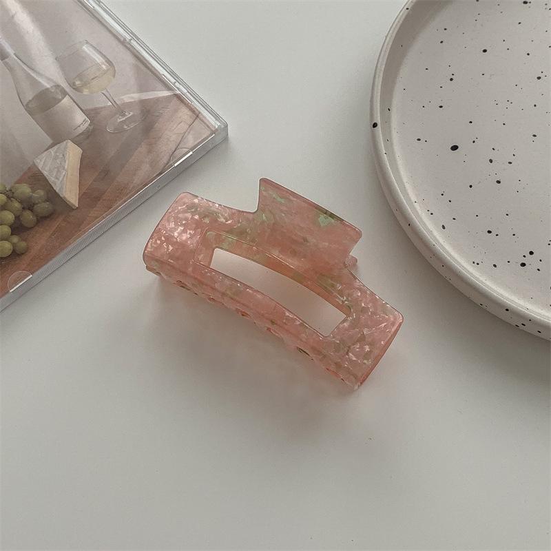 Koreansk Retro Skilpaddeskjell Hårklype for Kvinner - Sommer Hårnål Hodeplagg