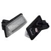 2x White Car LED License Number Plate Light Lamp For Nissan Altima Maxima Murano Pathfinder Rogue Quest Sentra Versa Note JX35