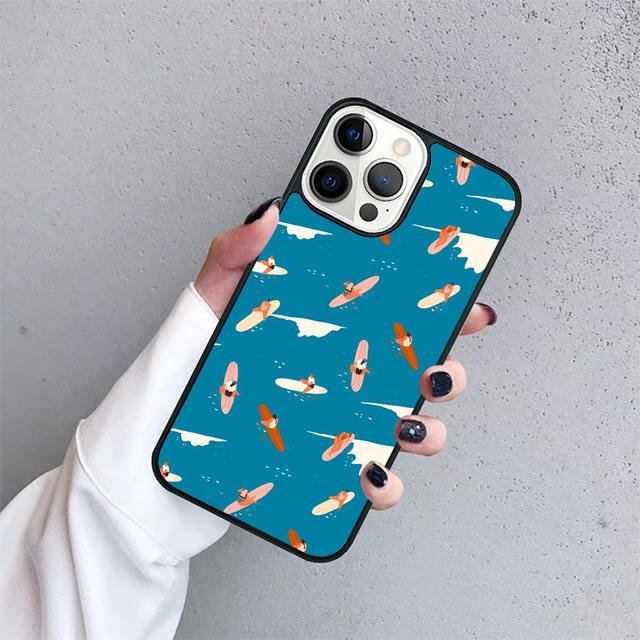 Surfing Hawaii Paradise Coque Shell For iPhone 17 Air 15 16 14 13 12 Pro Max 11 Pro Max Plus Phone Case Cover