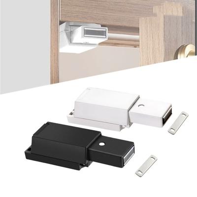 4pcs Push To Open Magnetic Door Catches Press Snap Cabinet Door Rebounder Home Improvement