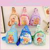 Cute Kids Crossbody Bag With Patterned Polyester Lining For Daily Outings And School Use