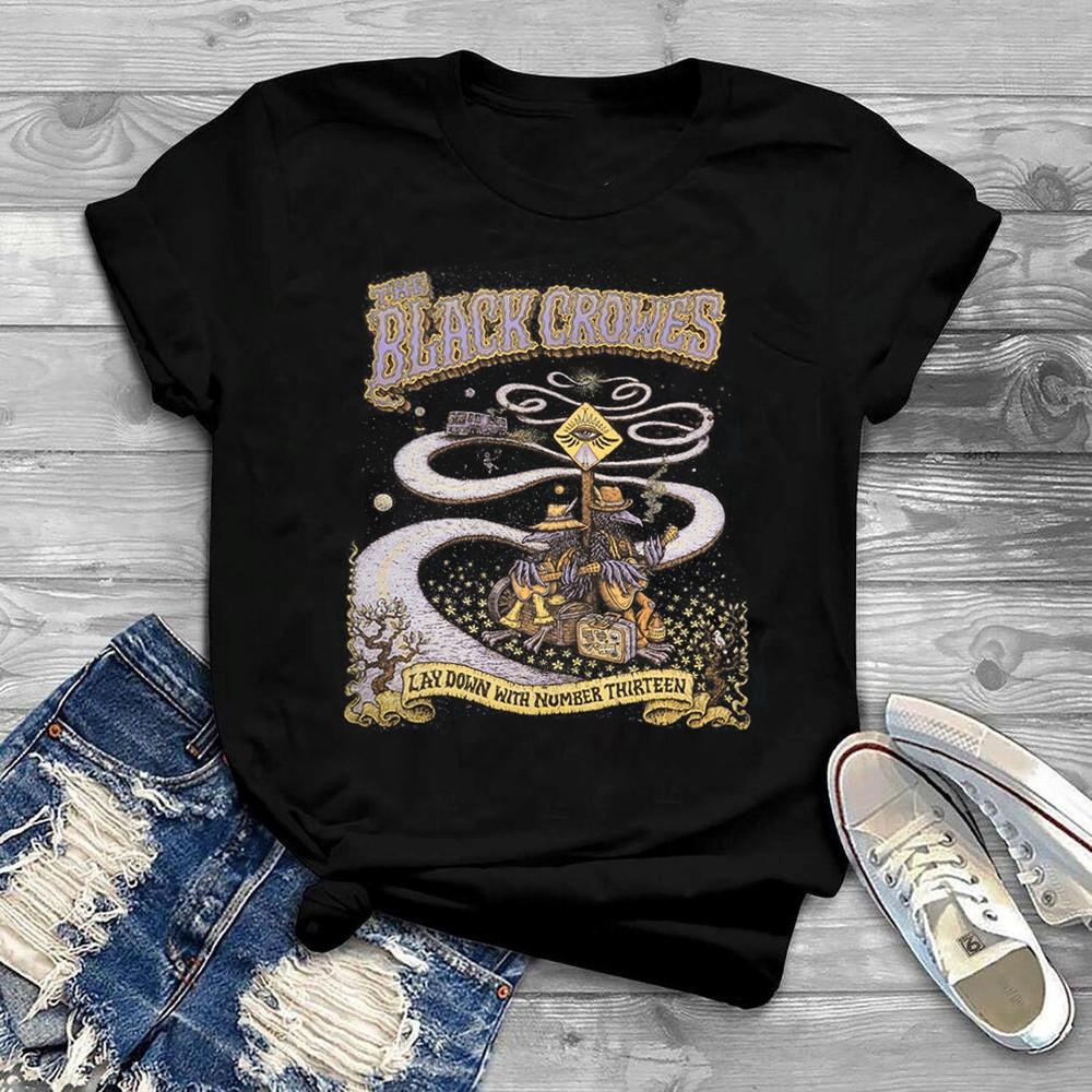 The Black Crowes 2013 Black unisex S234XL gIFT FAMILY  Shirt S001 Unisex T-Shirt S