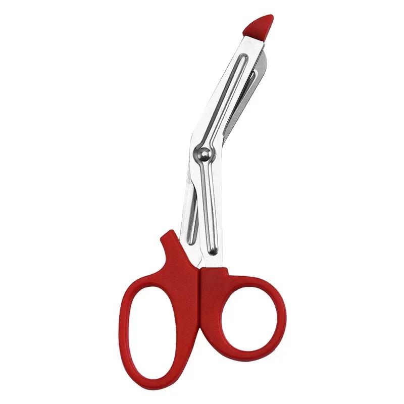 

Medical Sissors Survive Paramedic Medical Rescue Scissor Trauma Gauze IFAK Emergency Shear First Aid Kit Home Essential червоний