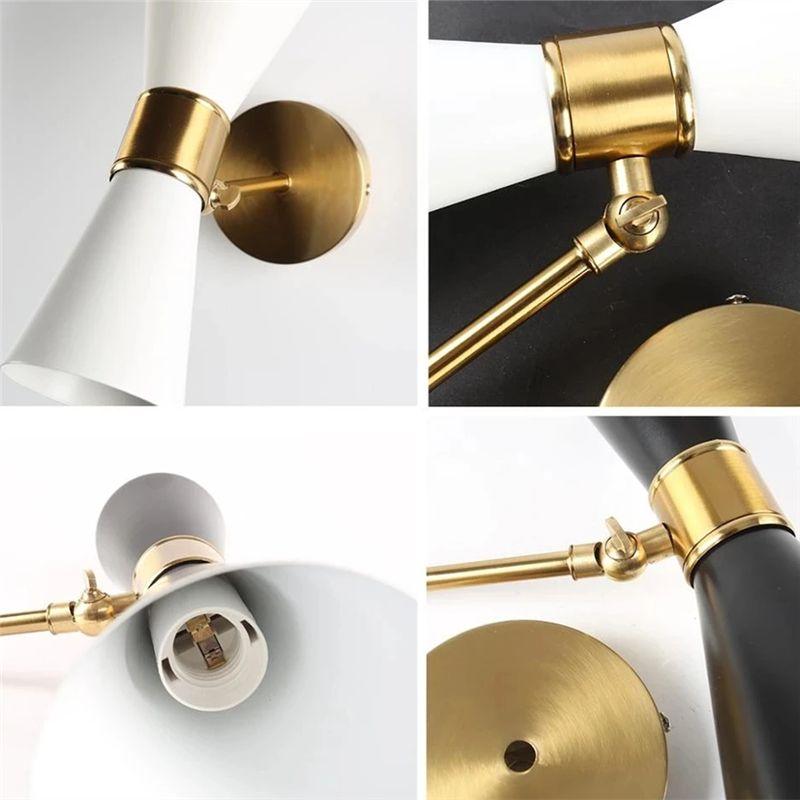 House Decoration LED Wall Lamps Lighting For Indoor Headboard For Dressing Living Room Furniture Wake Up Lamp Makeup White