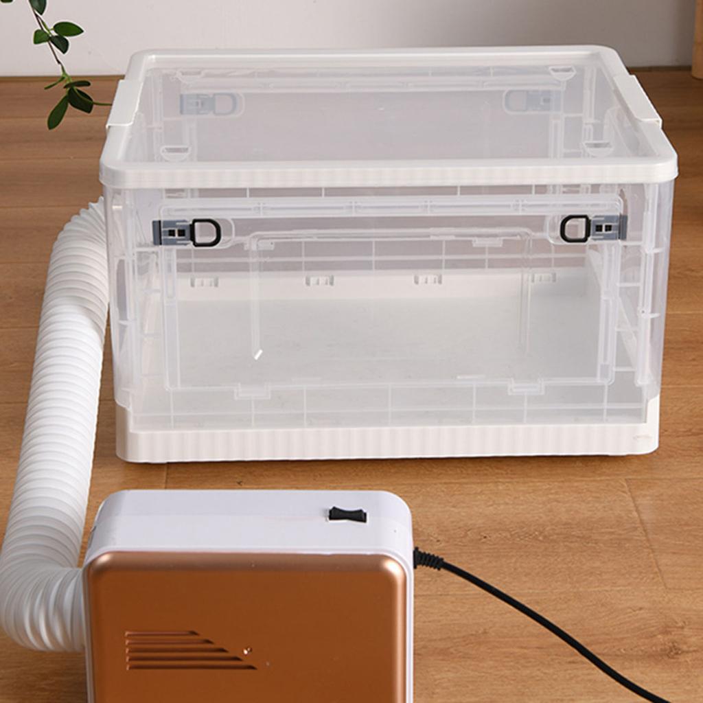 Pet Drying Box Ultra Quiet Transparent Large Space Foldable Pet Hair Dryer Box for Cats and Small Dogs Hair Drying Small