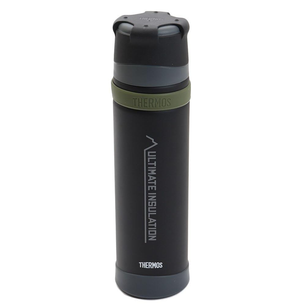 THERMOS Mountain Stainless Steel Bottle, 900ml, FFX-901 (Matte Black (MTBK))
