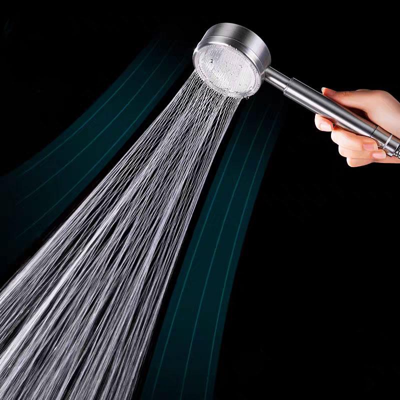 304 Stainless Steel Pressurized Shower Head Small Waist Shower Head Household Bathroom Rain Shower Super Pressurized Showerhead