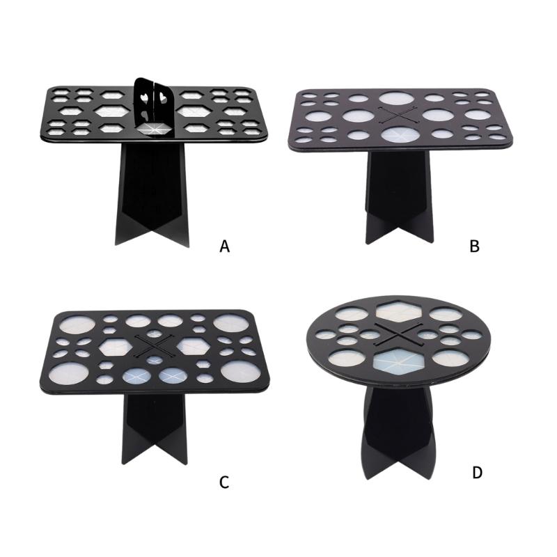 Acrylic Eyebrow Pencil Stand Cosmetic Brush Shelf Tools Beauty Makeup Tools