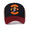 Club di motociclisti Bandidos Cappellino da baseball da uomo Moda estiva Cappellino da camionista in rete Regolabile Traspirante Cappellini Snapback