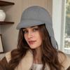 Padded Thermal Pullover Bomber Hat Adjustable Buckle Ear Flap Hat Retro Trapper Hat  Winter