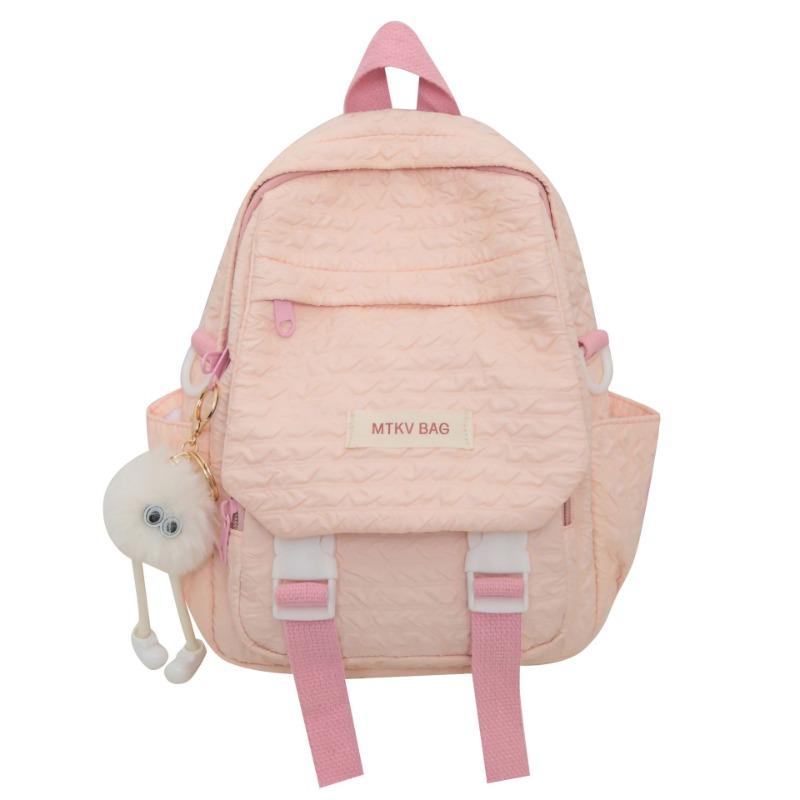 Casual men's and women's backpacks Love pendants Student backpacks Daily leisure multi-functional backpacks