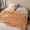 Summer Lightweight Coral Fleece Throw Blanket - Single Size for Student Dorms, Ideal for AC Naps On Sofa