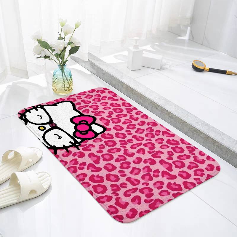 Cute H-hellos-k-kittys Floor Mats Home Laundry Rug Carpet For Living Room Decor Lounge Area Anti-slip Foot Mat Entrance Doormat