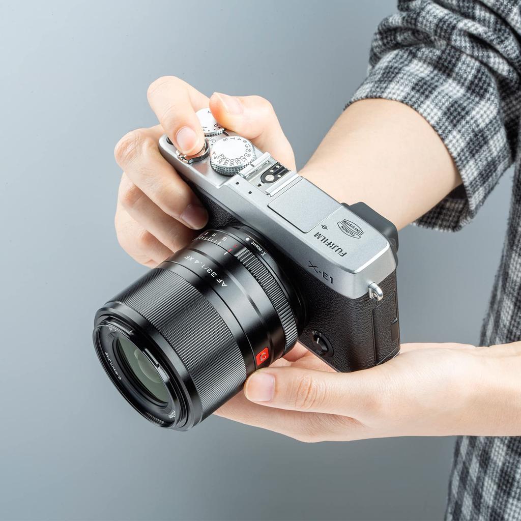 VILTROX AF 33mm STM Single Focus Large Fuji Soft Compatible with F1.4 Lens, Aperture, X-Mount, Lightweight, Bokeh,