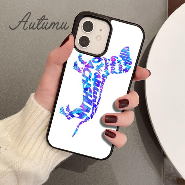Cute Sausage Dog Phone Case for iPhone 11 12 13 14 Pro Max Mini X XR XS SE 2020 5 6S 7 8 Plus Samsung Galaxy S21 S22 Cover Shell