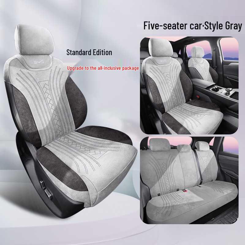 All-Season Breathable Seat Covers for 25 BYD Qin Plus Intelligent Driving Edition Cars