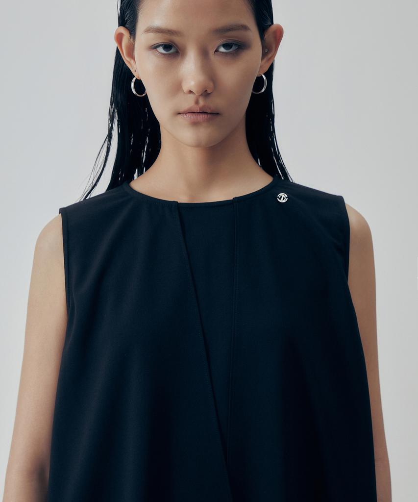 Teulimingbeodeu Soa Double Layered One-Piece [Black]