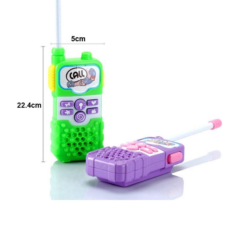 Intercom Elektronische Walkie Talkie Kinder Kind Mini Spielzeug Tragbare Zwei-Wege-Radio