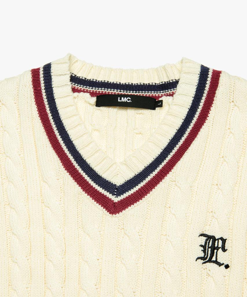 LMC Gothic Cable Tennis Knit Ivory