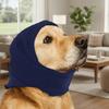 Waschbare Ohrenschützer Verstellbare Angstlinderungshaube Hunde-Kopfwickel für Katzen Hunde