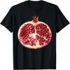 Pomegranate 90s Vintage Graphic Fruit and Vegetables Women T-Shirt