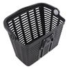 Plastic stuurfietsmand - zwart