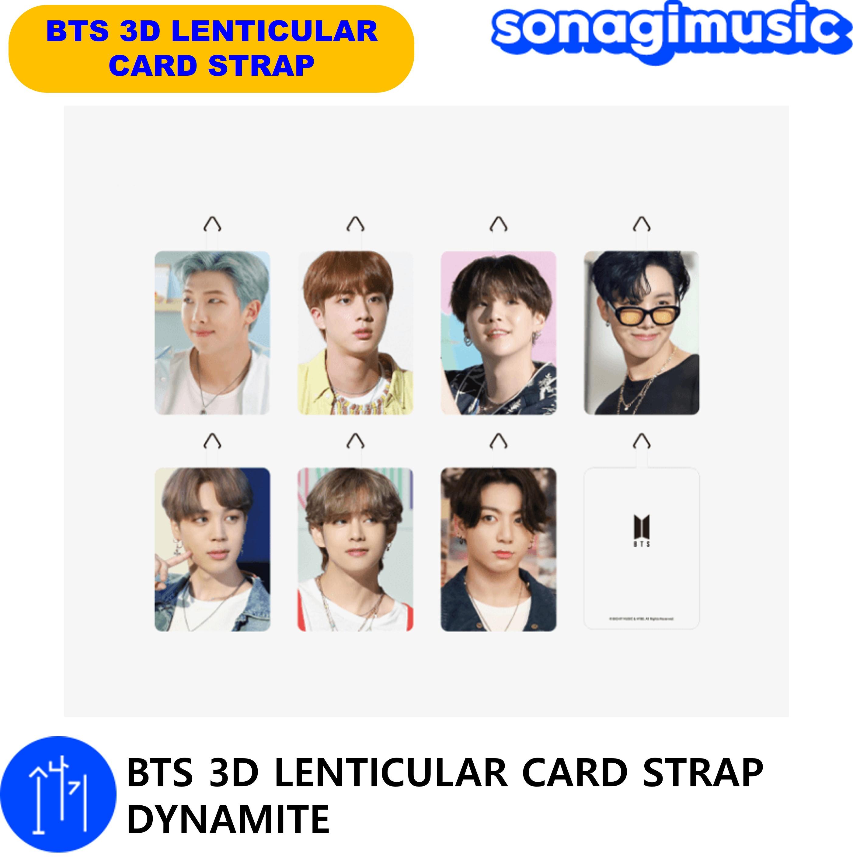 BTS 3D LENTICULAR CARD STRAP _DYNAMITE ver1