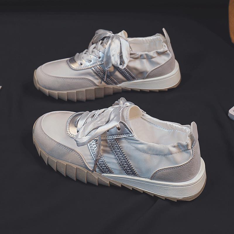 Dad Shoes Sneaker Women's Spring and Autumn New Soft Bottom Lightweight Student Soft Bottom Casual Running Shoes Women's Fashion