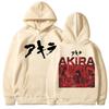 Japonský Anime Akira Sci-Fi Film Mikina Shotaro Kaneda Módní Vintage Manga Mikina Volná Pánská