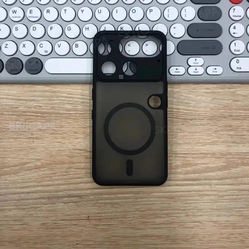 Pro Magsafe Pouzdro na Nothing Phone 3 Matné Nárazuvzdorné Tvrdé Bezdrátové Nabíjení Magnetický Kryt pro Nothing Phone 3A Pro Phone3