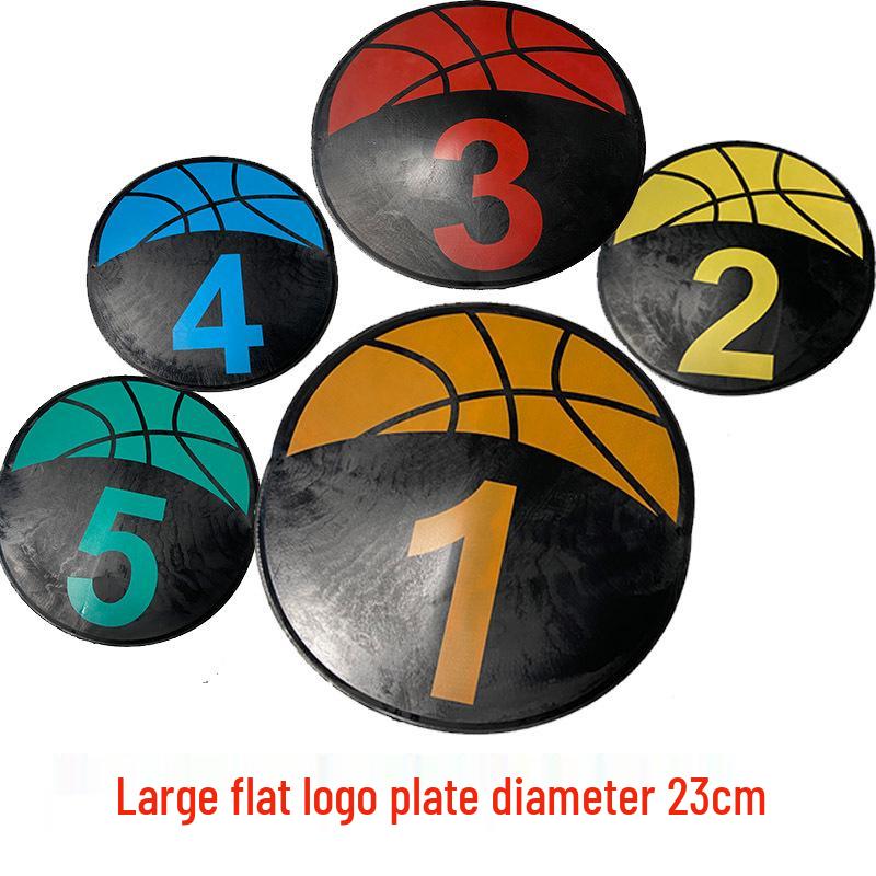 

Digital Basketball Training Mark Disc - Round Flat Mat