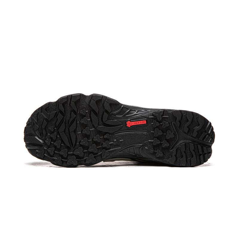 Li Ning Outdoor CF Tracing, Forest Shadow Comfortable Support Rebound Low Top Hiking Shoes Unisex AHTV033-10