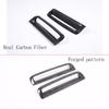 For BMW 4 Series F26 G26 2026 2026 2026 Real Carbon Fiber Car Front Fog Light Frame Cover Decorative Sticker Auto Accessories