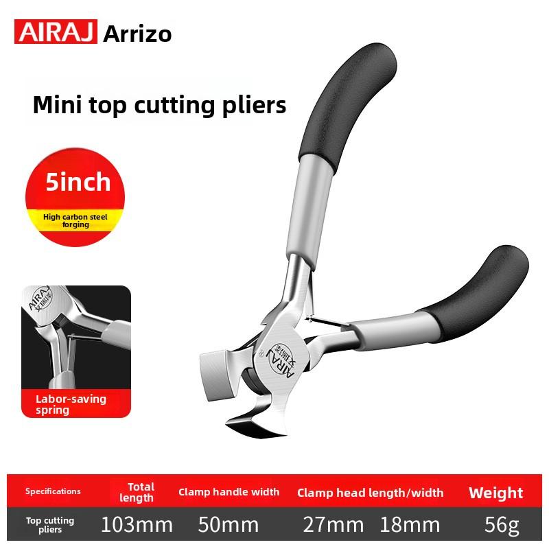 Metallzangenset mit gummierten Griffen für Präzisionsarbeiten