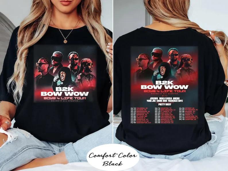 B2K Tour 2026 Shirt – Bow Wow Boys4Life Tour TShirt Unisex T-Shirt XXXL
