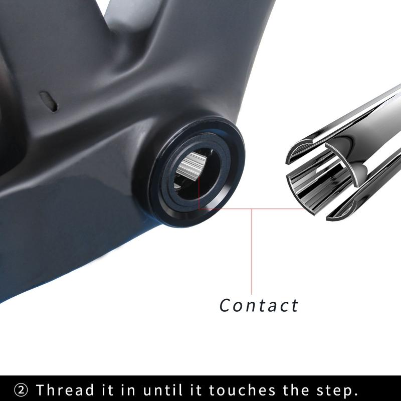 1 Piece Durable Bicycle Headset Crank Bottom Bracket Removal Tool Press-in Hollow Axle for Bike Repair Tools Accessories