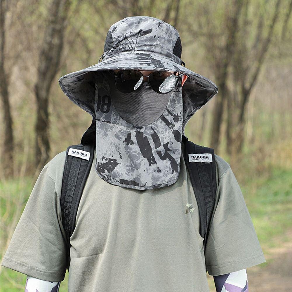Large Shawl Sunhat Wide Brim Leisure Hat Fashion Sun Protection Hats  Spring Summer