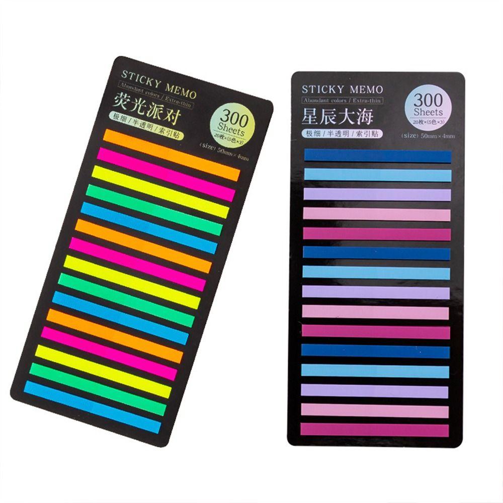 Supplies Sticky Notes Stationery Posted It Sticky Notes Reading Label Label Bookmark Index Stickers