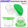 1/2Pcs Dental Laboratory Plastic Lining Trays; Removable Denture Factory Plaster-Agar Molding Trays; Dental Materials and Tools