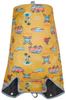 LEZAX Volkswagen 9.5-inch Stand-Type Golf Cart Bag, Yellow, VWCB-5402