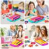 Girl Friendship Hand Rope Weaver Handmade DIY Elastic Bracelet Set Headrope Making Party Supplies Children's Puzzle Toys Gifts