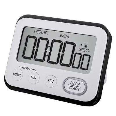 Großer LCD-Display-Timer Zähl-Up/Zähl-Down-Timer für Klassenzimmer, Zuhause, Tisch, Magnetischer Timer, Koch-Digitaltimer, Stoppuhr