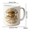 Golf Mug Funny 350ml Ceramic Beverage Container Tea Mug With Handle For Golfers Club Members Tournament Course Office Home